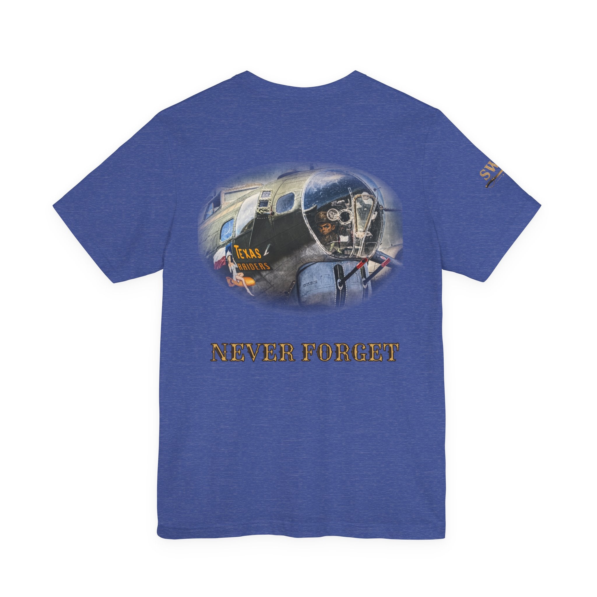 Texas Raiders Never Forget B-17 Tee