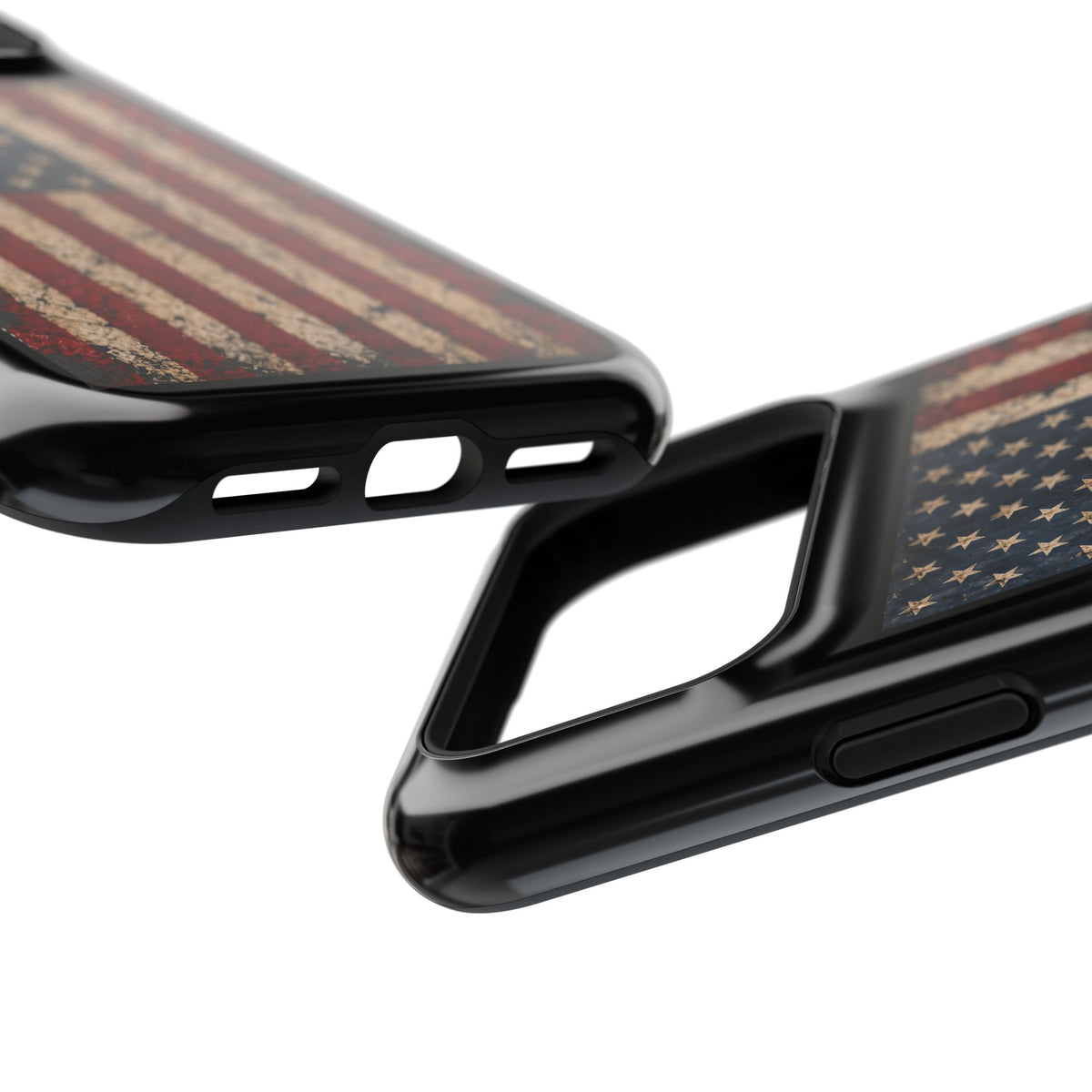 Distressed American Flag Magnetic Tough Case for iPhone 17 & 18 Pro / Pro Max