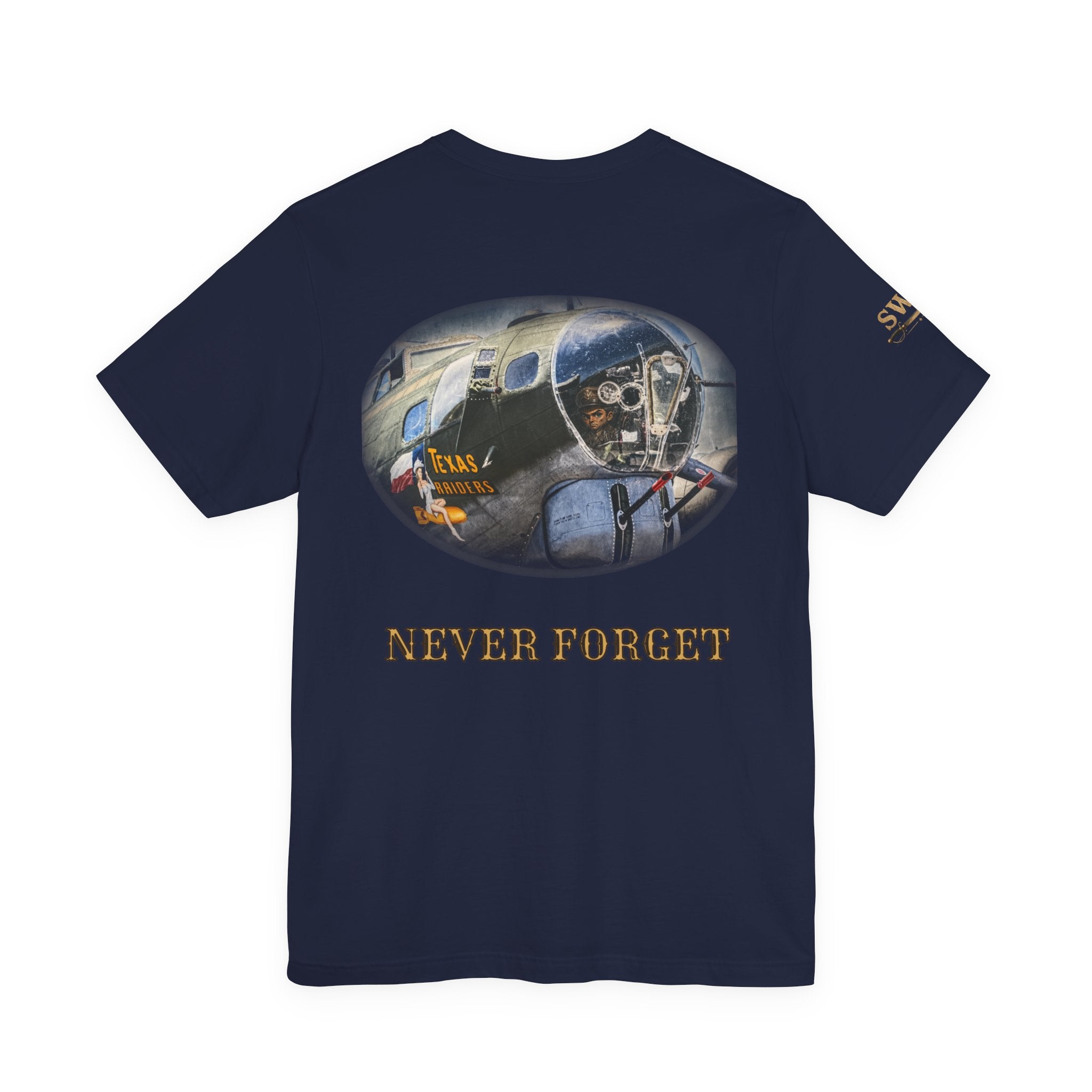 Texas Raiders Never Forget B-17 Tee