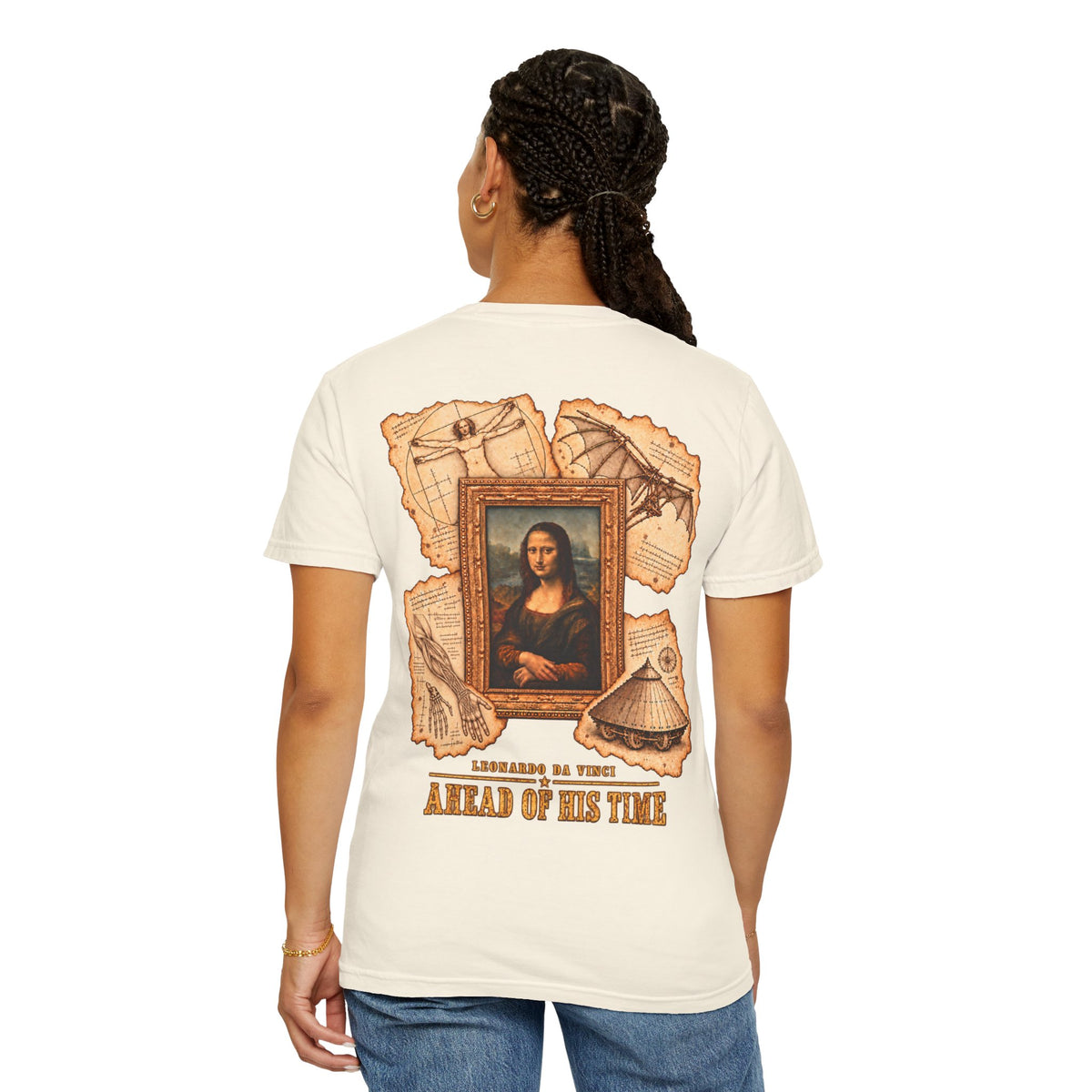 Ahead of His Time | Leonardo da Vinci Graphic Tee
