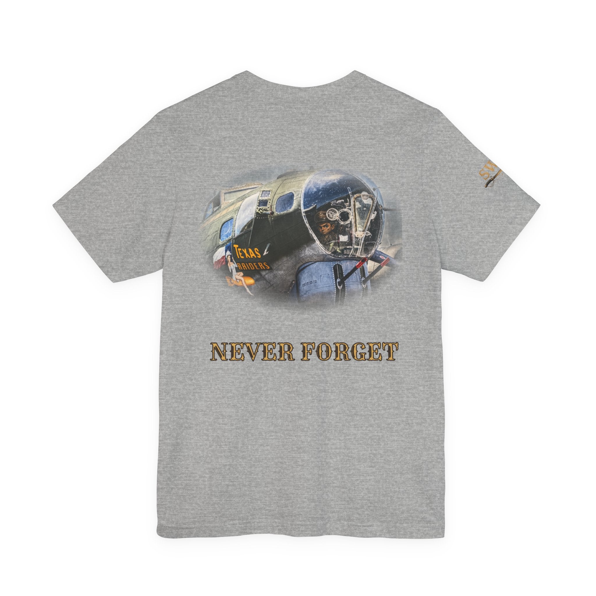 Texas Raiders Never Forget B-17 Tee
