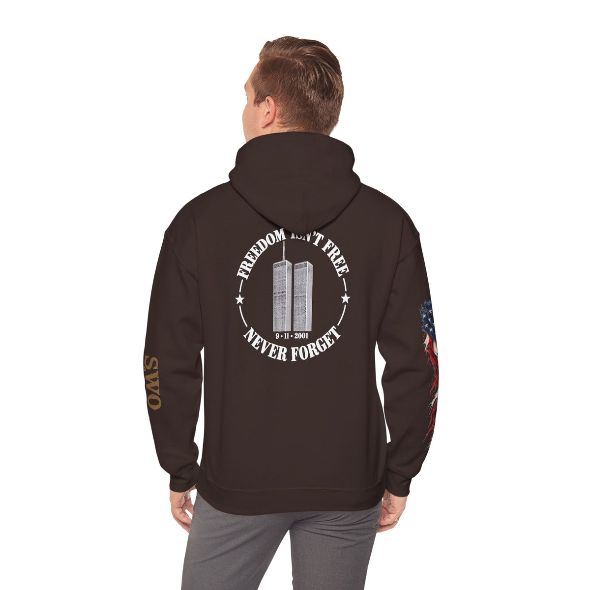 9-11  Freedom isn’t Free Hooded Sweatshirt