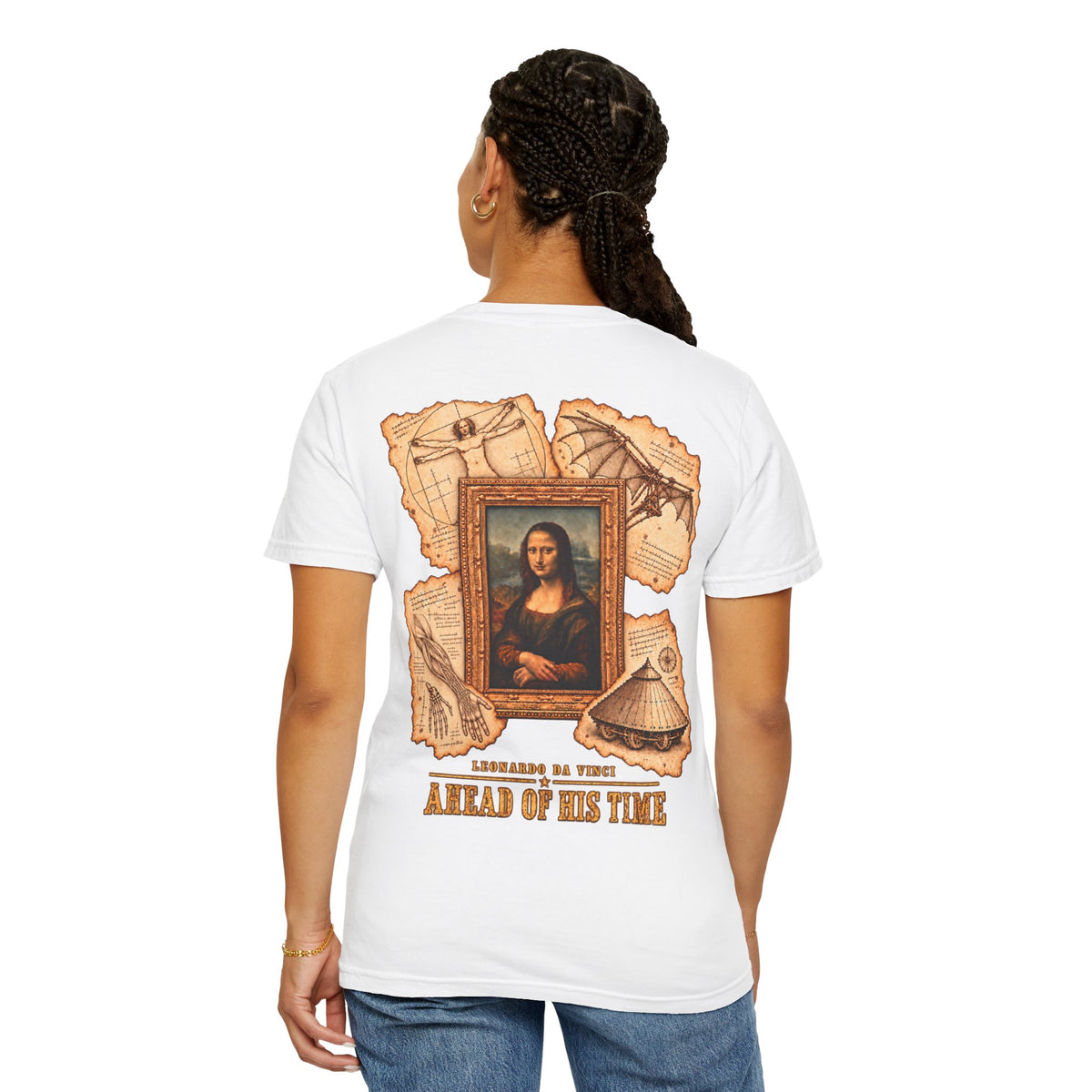 Ahead of His Time | Leonardo da Vinci Graphic Tee