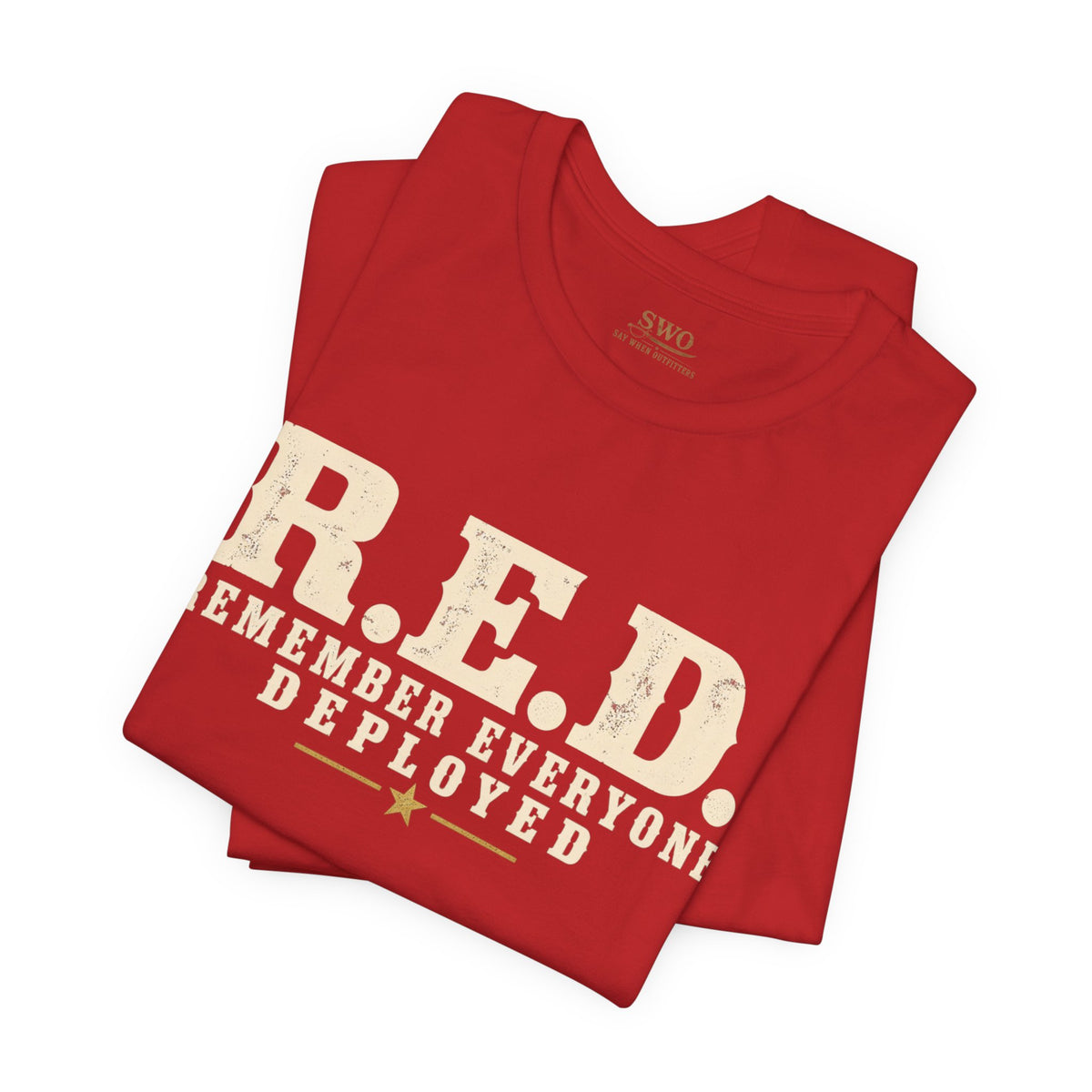 R.E.D. Friday Tee | Remember Everyone Deployed