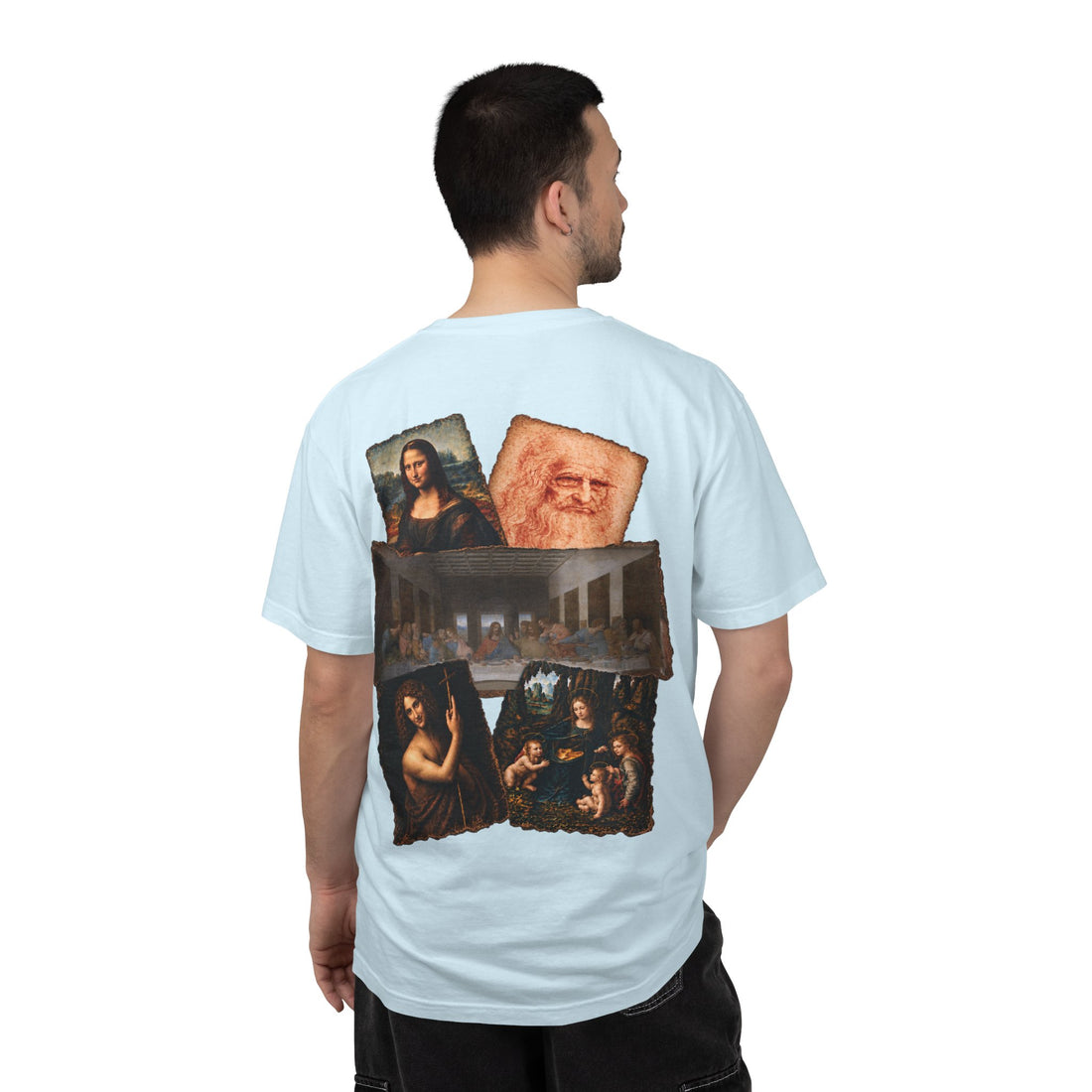 Leonardo da Vinci Masterworks Collage Tee