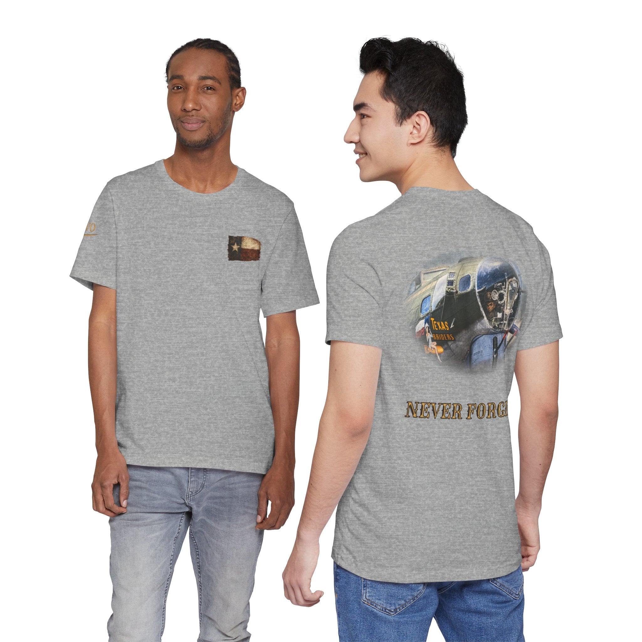 Texas Raiders Never Forget B-17 Tee