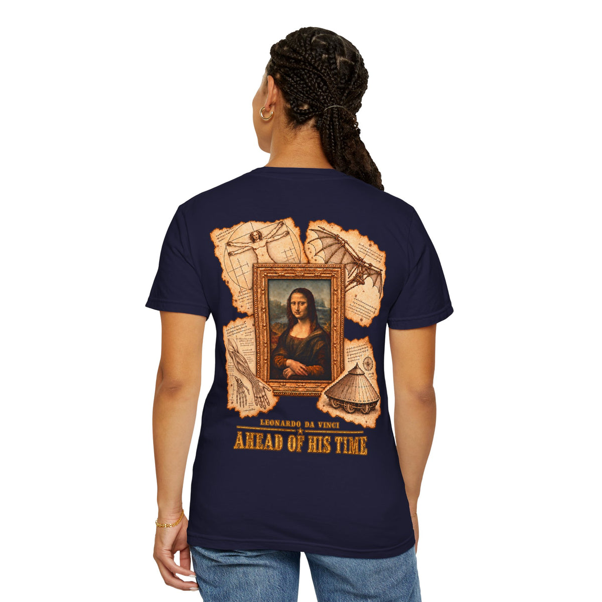 Ahead of His Time | Leonardo da Vinci Graphic Tee
