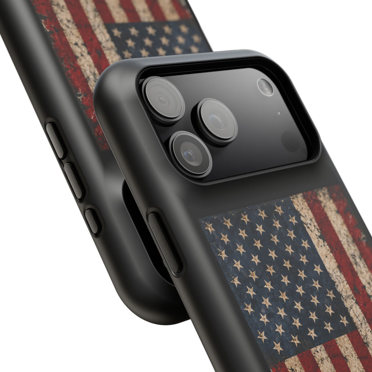 Distressed American Flag Magnetic Tough Case for iPhone 17 & 18 Pro / Pro Max