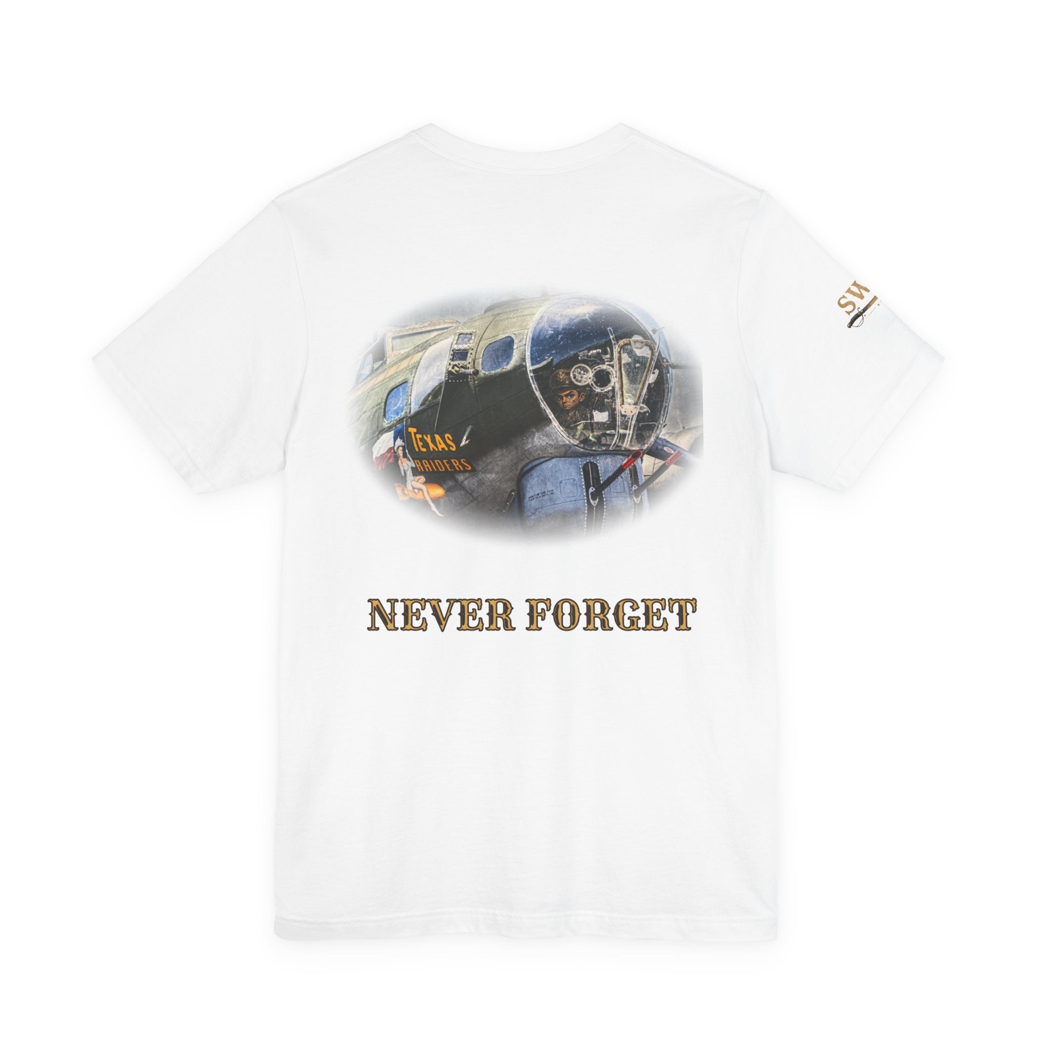 Texas Raiders Never Forget B-17 Tee