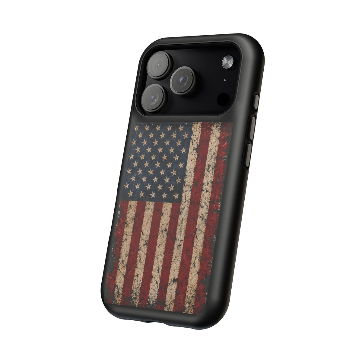 Distressed American Flag Magnetic Tough Case for iPhone 17 & 18 Pro / Pro Max