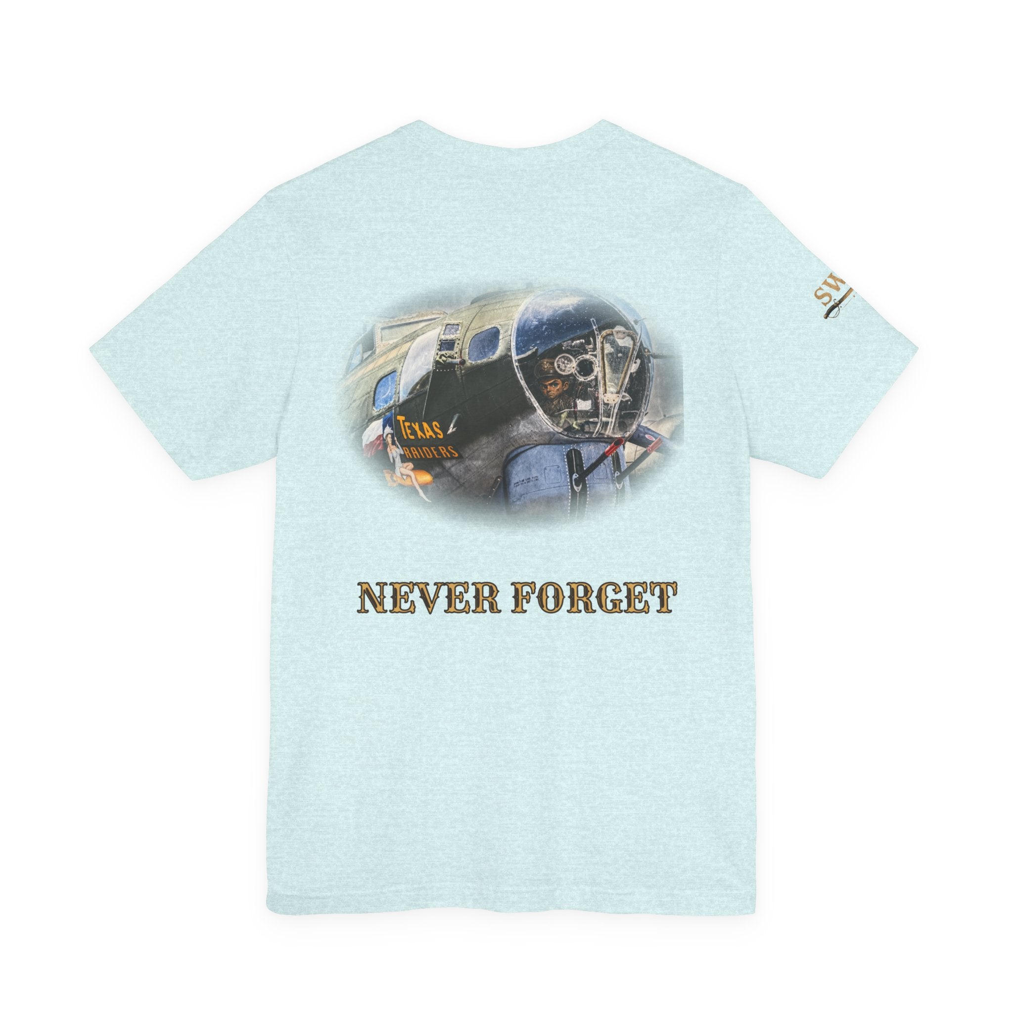 Texas Raiders Never Forget B-17 Tee