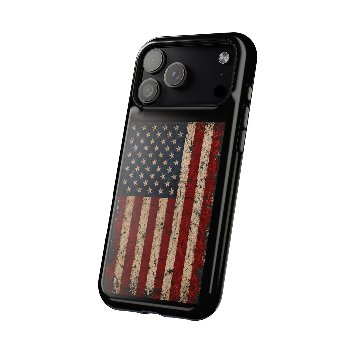 Distressed American Flag Magnetic Tough Case for iPhone 17 & 18 Pro / Pro Max
