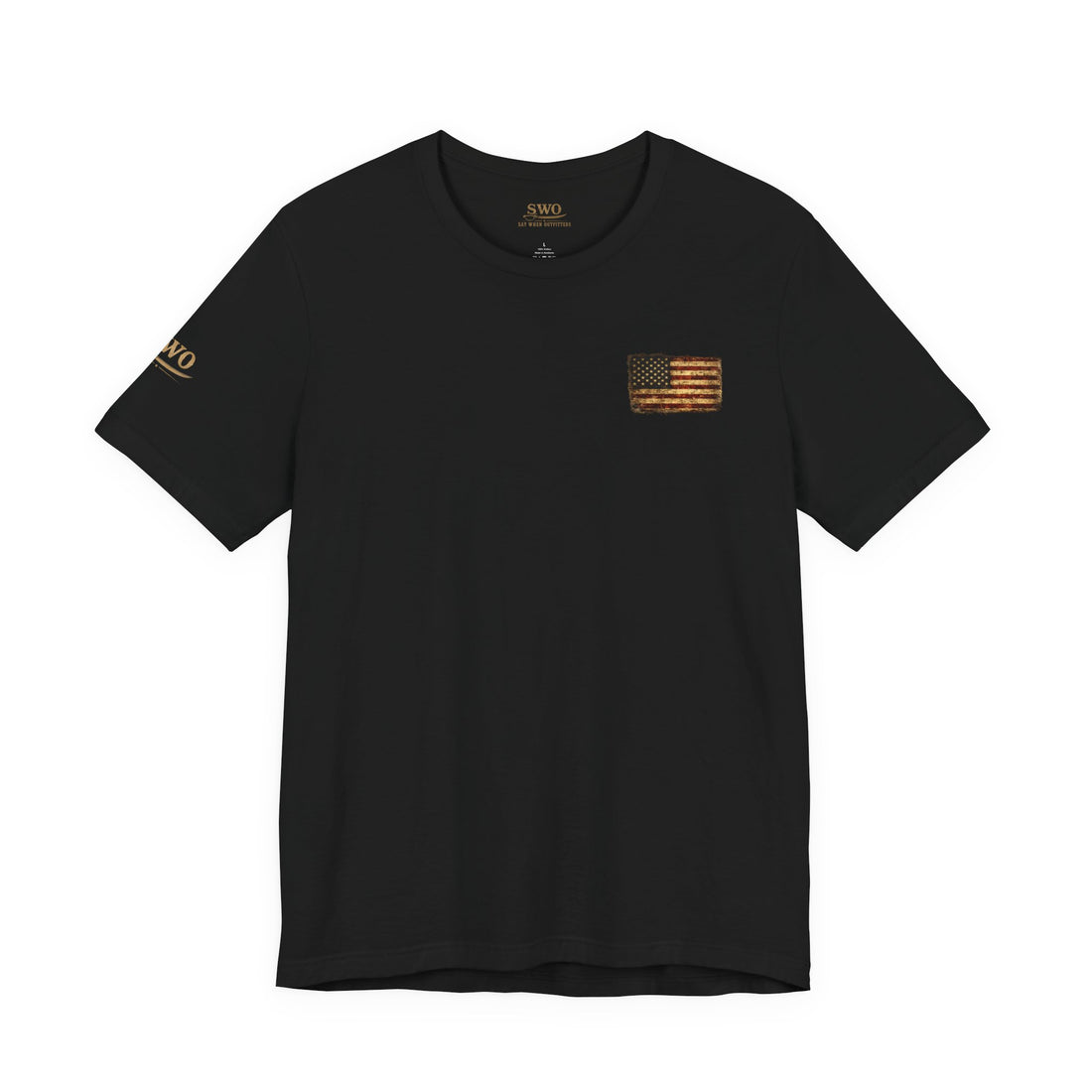 Remember The Alamo Tee - American Flag