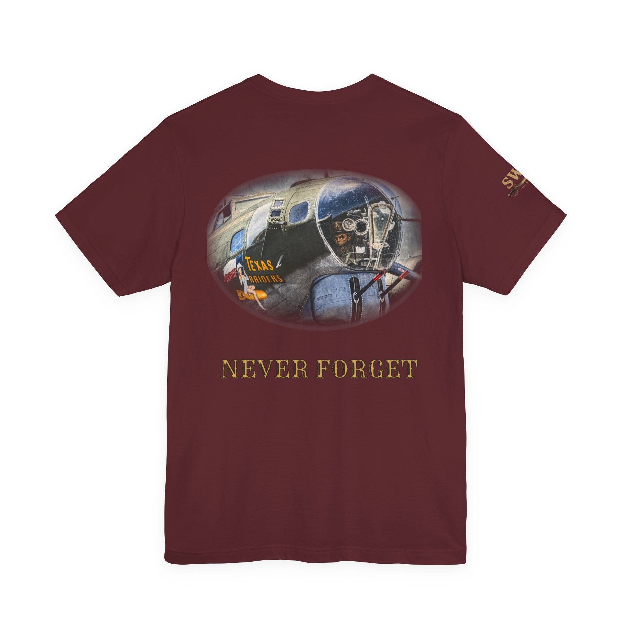 Texas Raiders Never Forget B-17 Tee