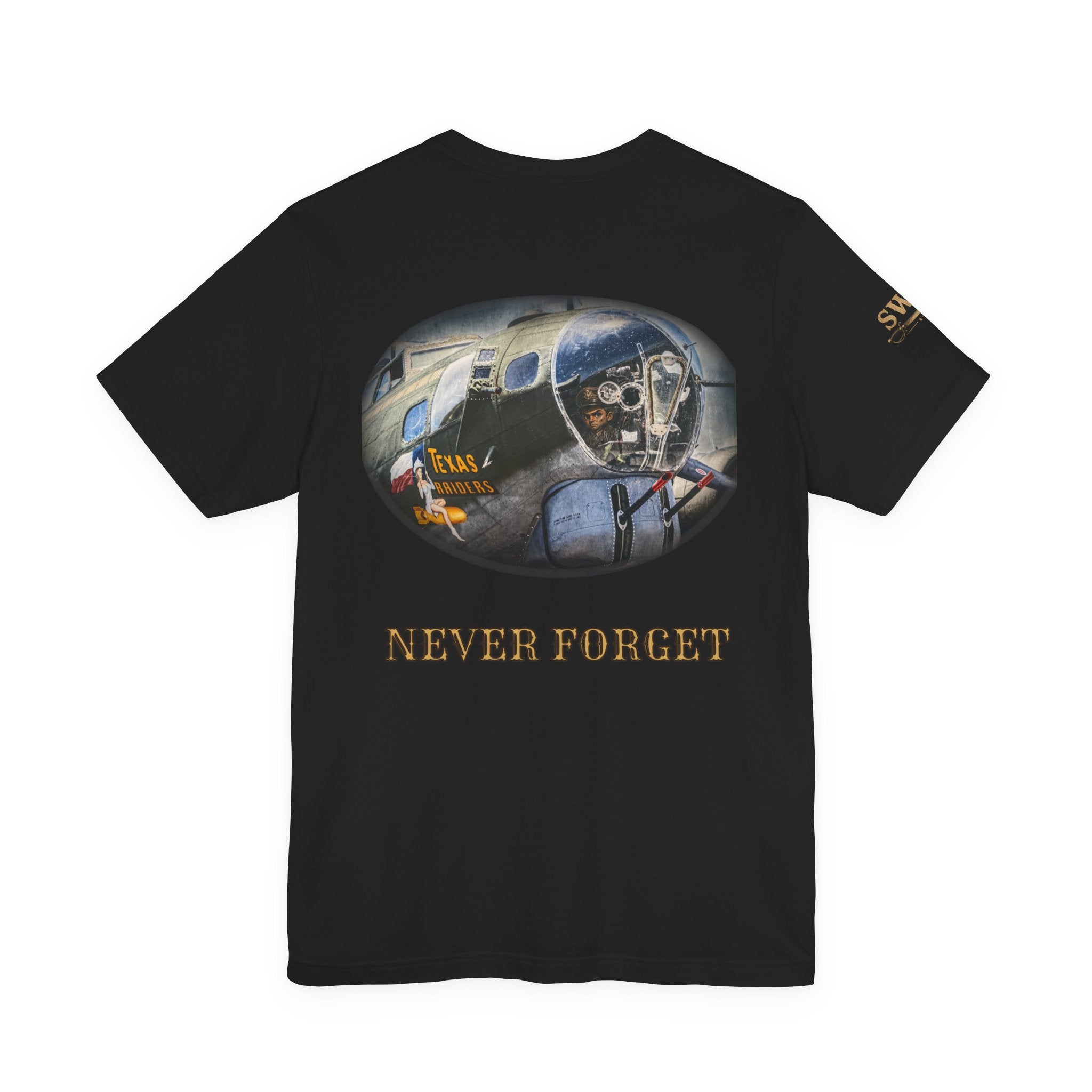 Texas Raiders Never Forget B-17 Tee