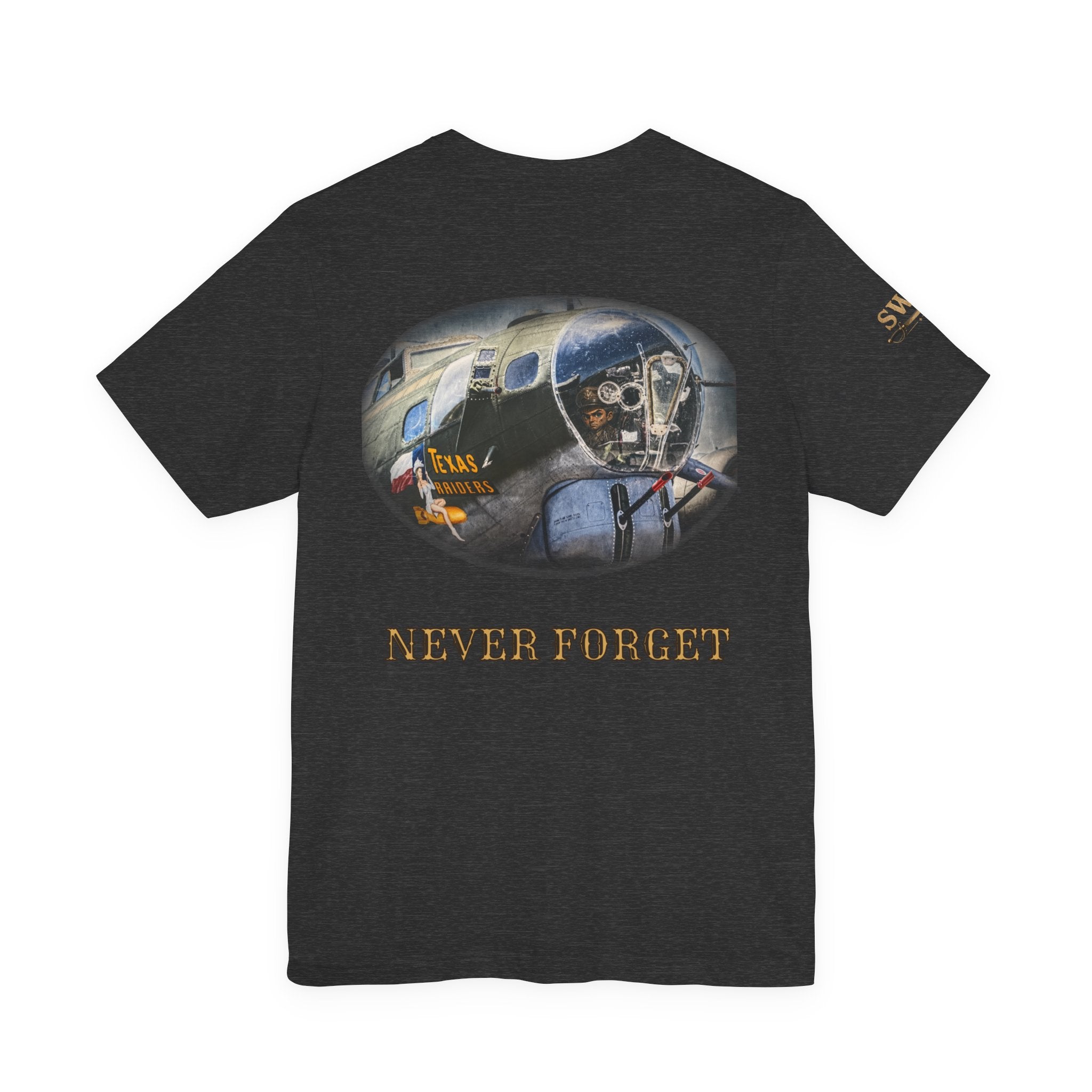 Texas Raiders Never Forget B-17 Tee