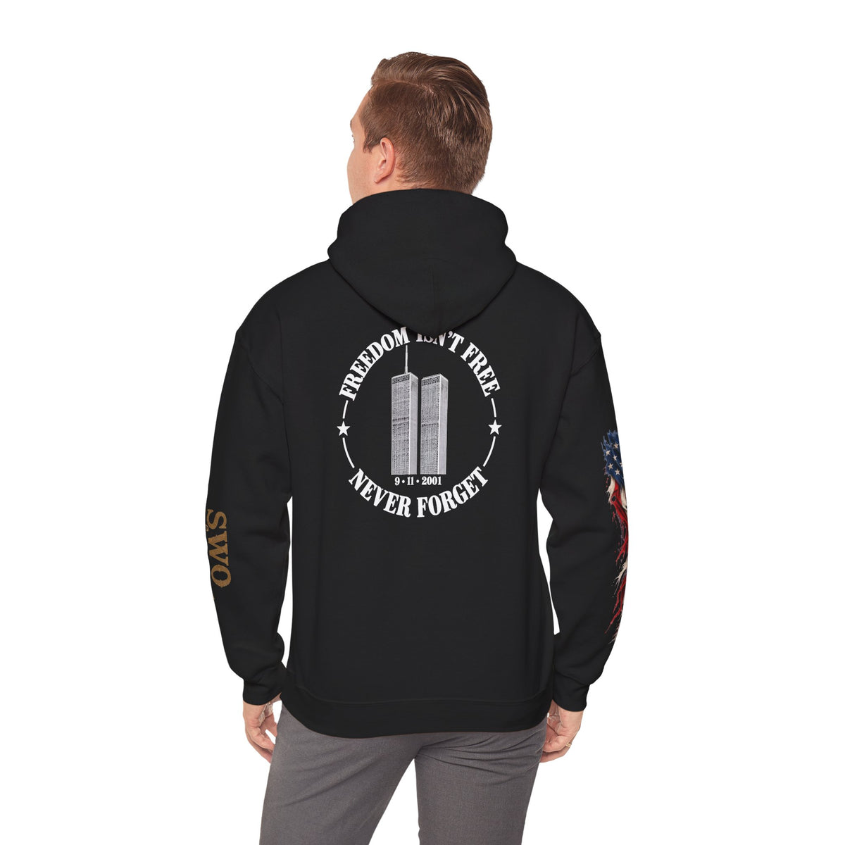 9-11  Freedom isn’t Free Hooded Sweatshirt