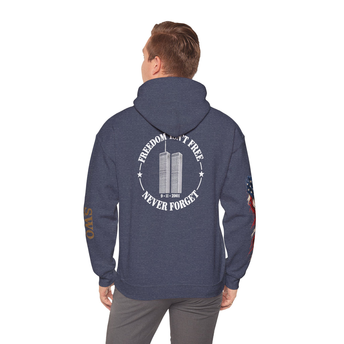 9-11  Freedom isn’t Free Hooded Sweatshirt