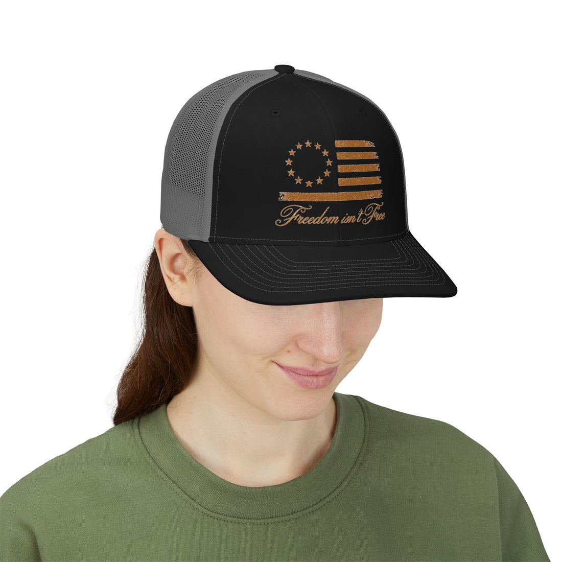 Freedom Isn't Free - Snapback Trucker Cap