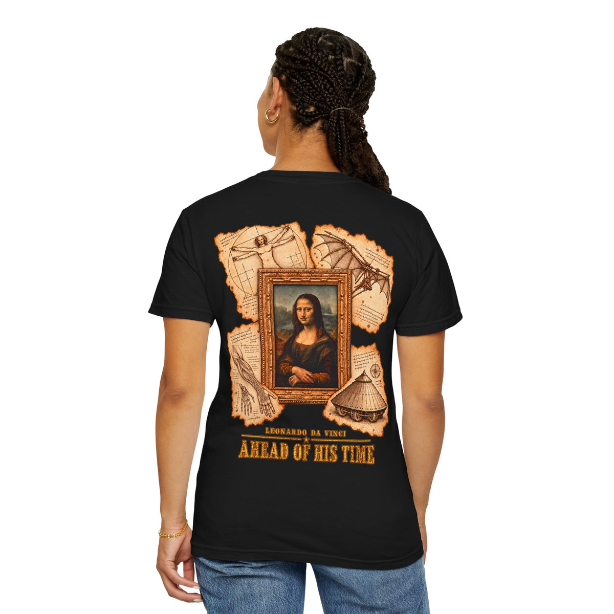 Ahead of His Time | Leonardo da Vinci Graphic Tee