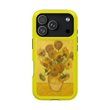 Van Gogh Sunflowers - Magnetic Impact-Resistant Cases