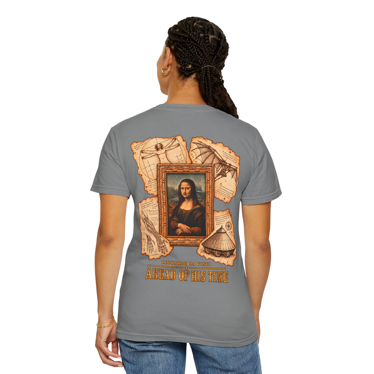 Ahead of His Time | Leonardo da Vinci Graphic Tee