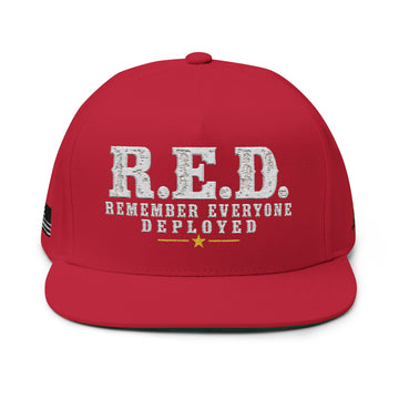 R.E.D. Friday Snapback Hat | Remember Everyone Deployed