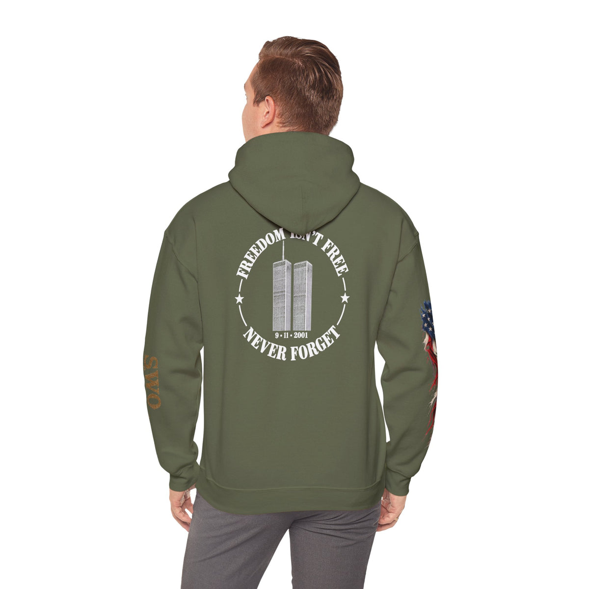 9-11  Freedom isn’t Free Hooded Sweatshirt