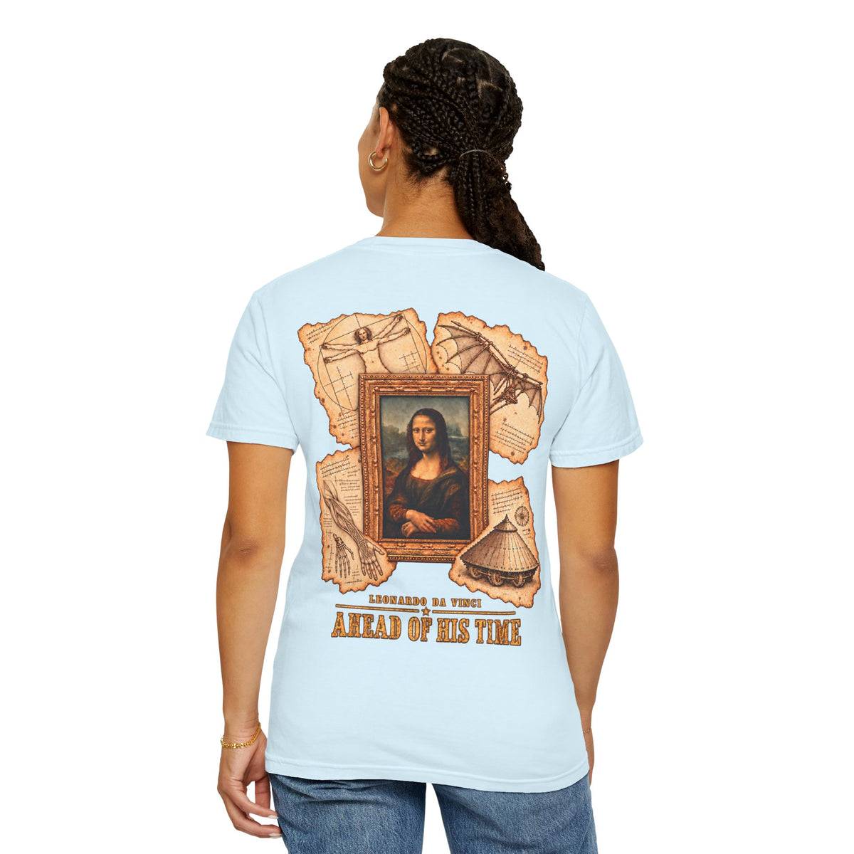 Ahead of His Time | Leonardo da Vinci Graphic Tee